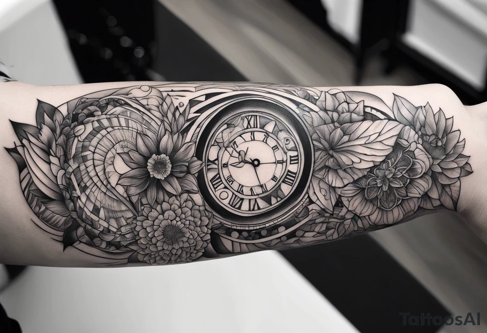 Reincarnation forearm tattoo tattoo idea