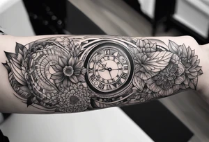 Reincarnation forearm tattoo tattoo idea