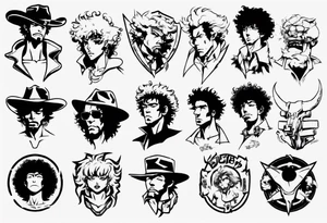 Cowboy Bebop tattoo idea