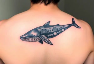 Blue Whale, Manta, tattoo idea