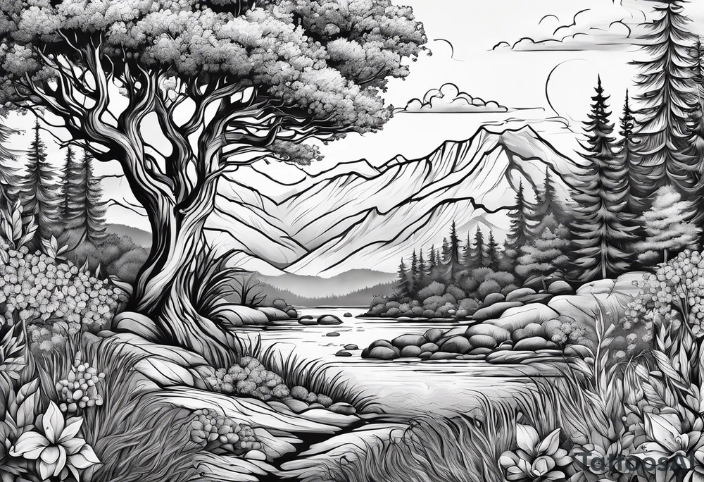 NATURE, BLALOCK tattoo idea