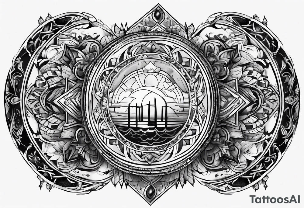 Alone symbols tattoo idea