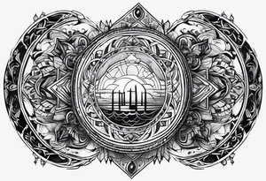 Alone symbols tattoo idea