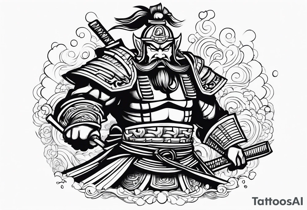 shogun warrior tattoo idea