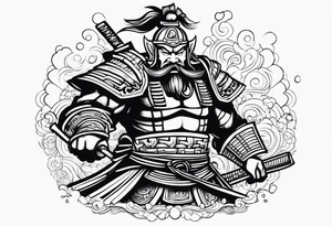 shogun warrior tattoo idea