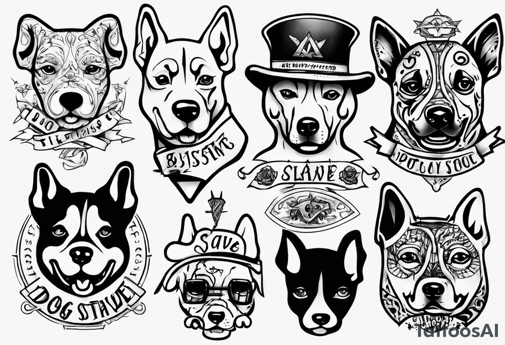 Dog Slave tattoo idea