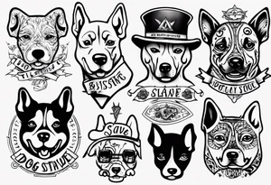 Dog Slave tattoo idea