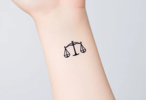 Libra stars tattoo idea