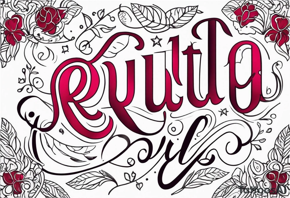 Ruby 🐾 tattoo idea