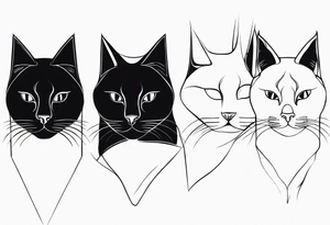 Cat tatto @ sigh tattoo idea