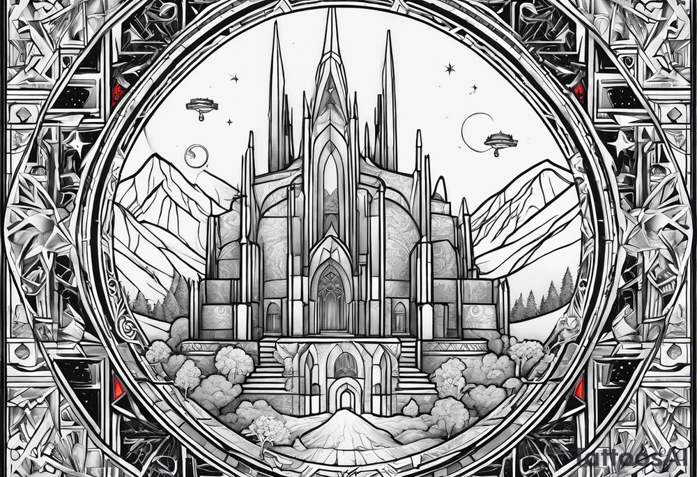 Gondor and star wars tattoo idea