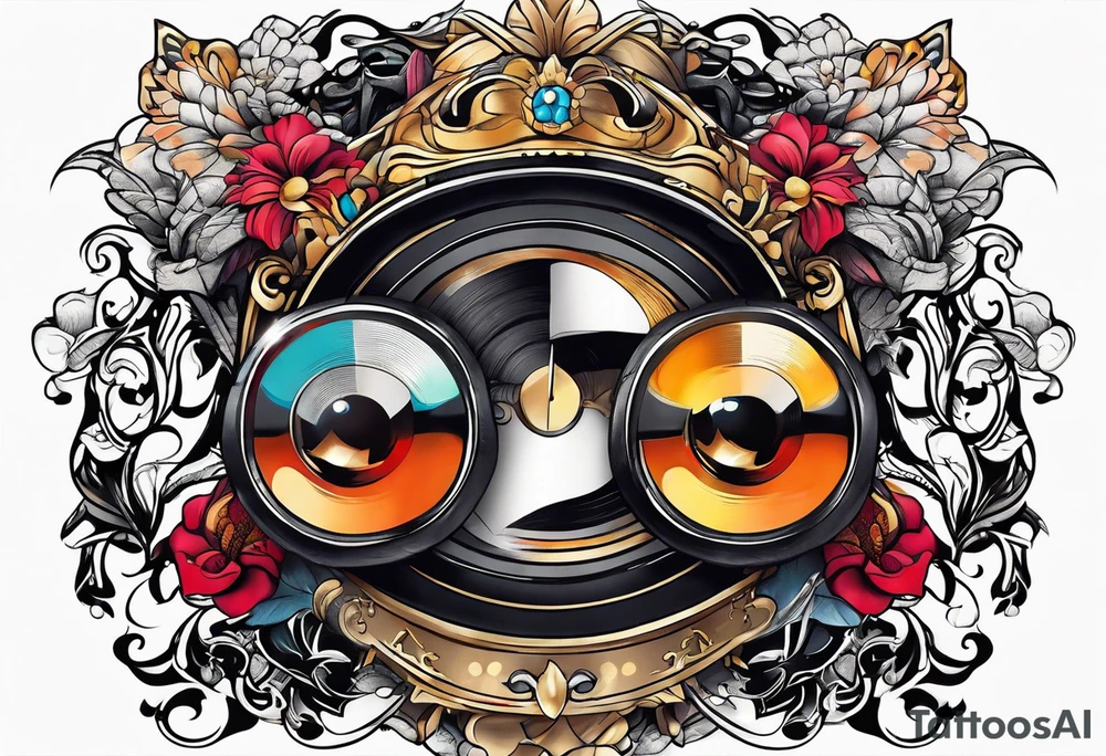 Album covers tattoo idea