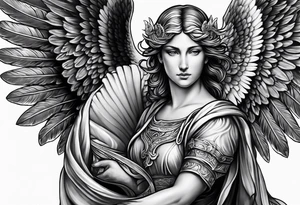 archangel Raphael tattoo idea