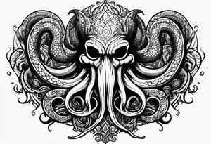 Chthulu tattoo idea