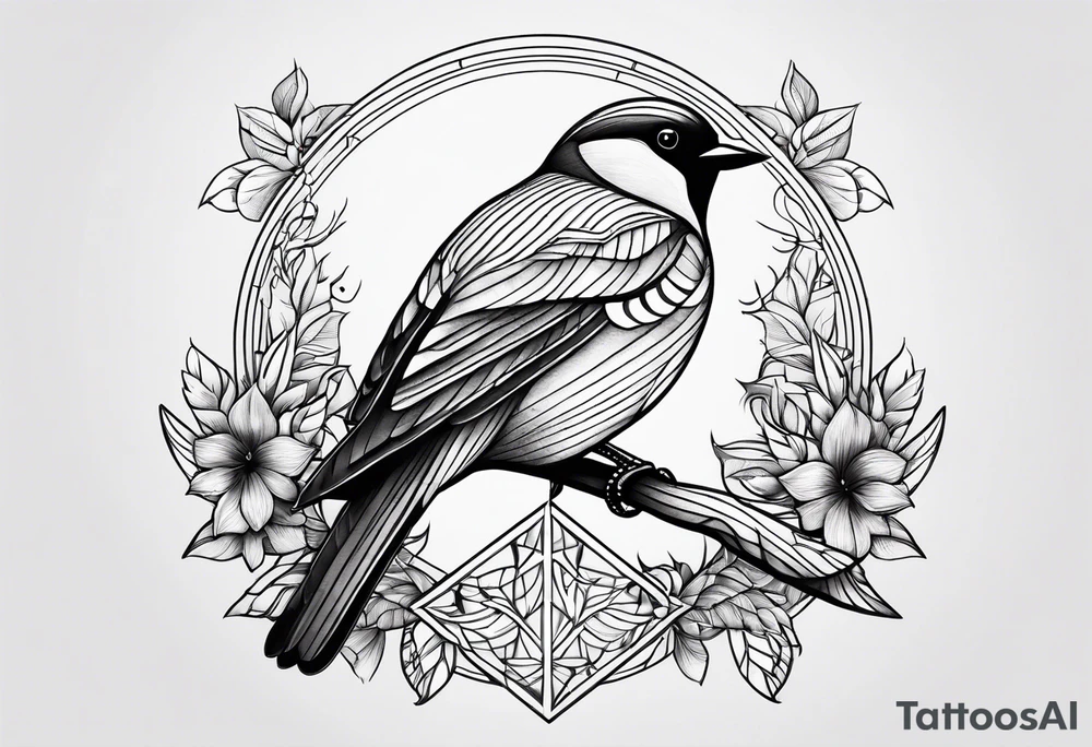 Birds tattoo idea