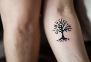 tree tattoo symbolizing order tattoo idea