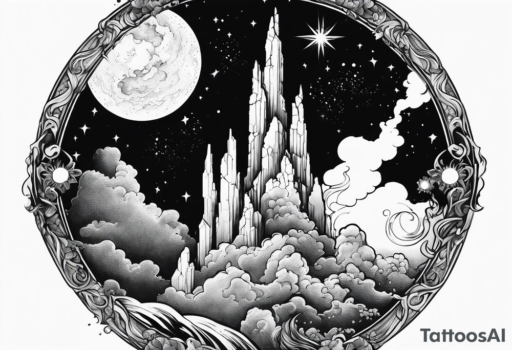 Pillars of creation tattoo idea