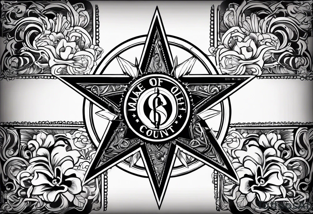 Star of Life with the slogan make every second count tattoo idea