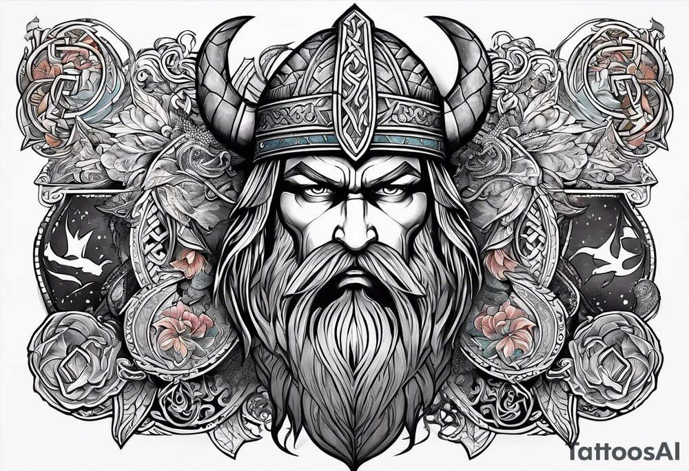 Norse Vikings tattoo idea