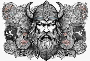 Norse Vikings tattoo idea