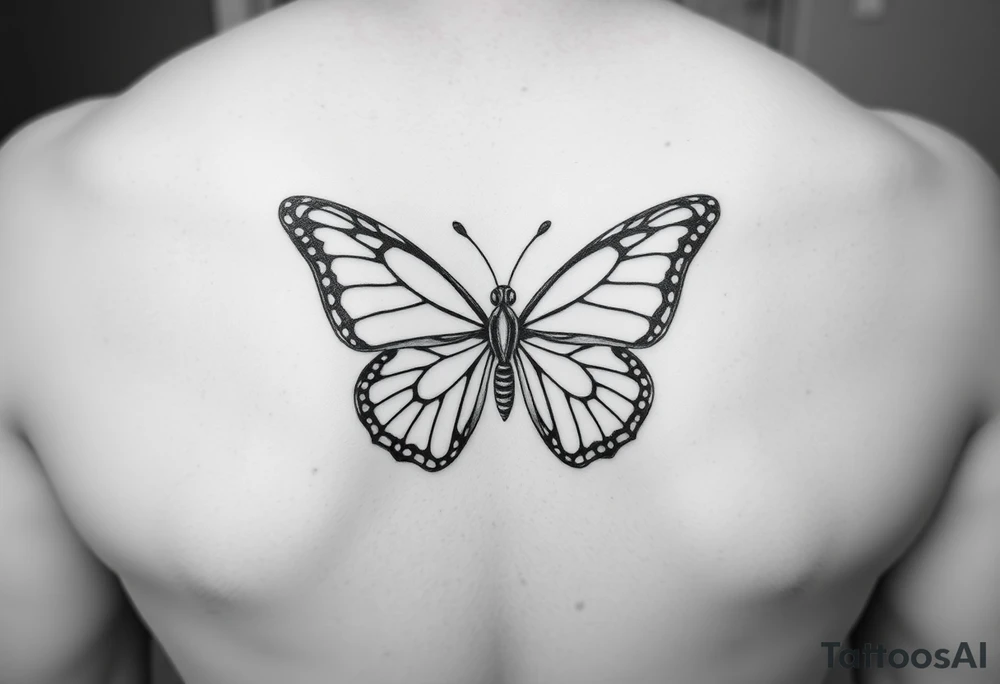 Utility Chain, butterfly, you're my person I ♥️  u alan knutson tattoo idea
