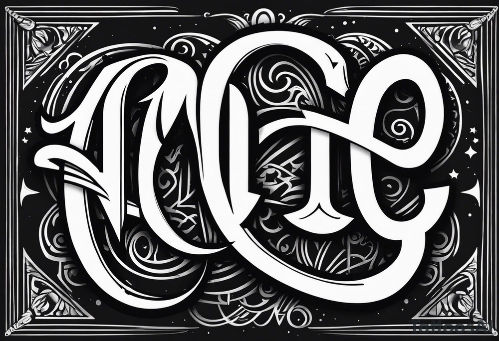 A banner that reads AO..BUSHWICK tattoo idea