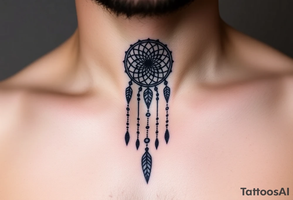 dreamcatcher tattoo idea