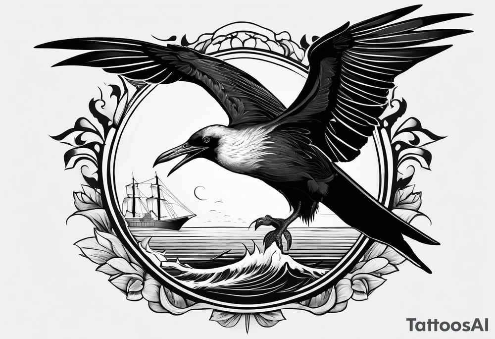 Frigate bird tattoo idea