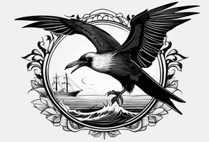 Frigate bird tattoo idea