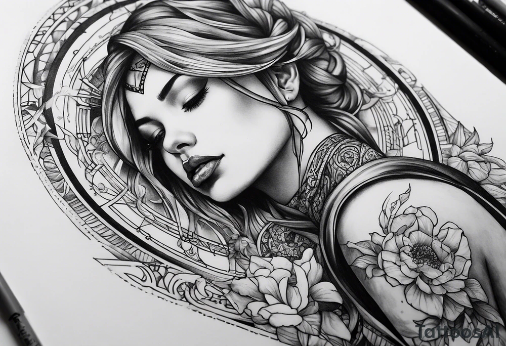 Something broken with the quote “we cannot repeat this cycle” intertwined tattoo idea Something broken with the quote “we cannot repeat this cycle” intertwined tattoo idea