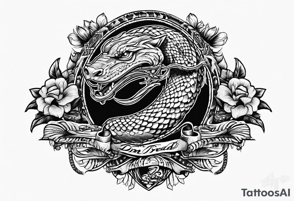 don't tread on me tattoo idea