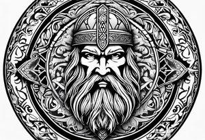 Viking ornament tattoo idea