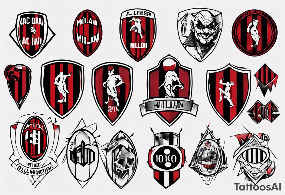 Ac milan stadium, joker tattoo idea