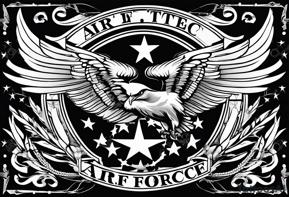 United states air force tattoo idea