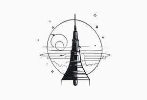antenna tattoo idea