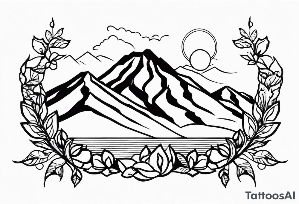 Kyrgyzstan tattoo idea