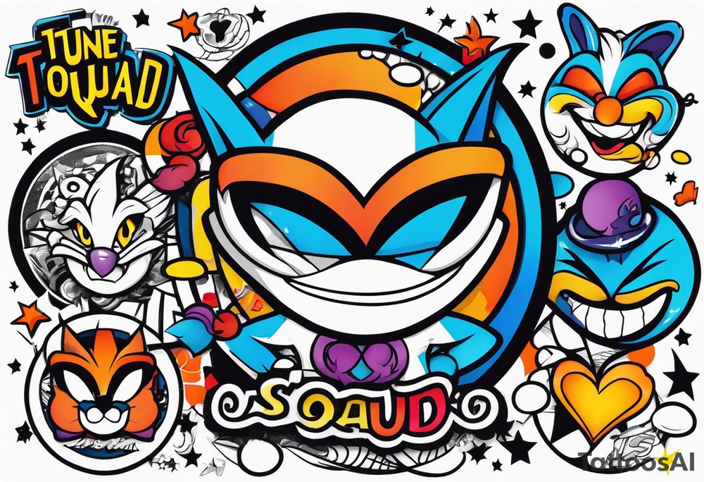 tune squad tattoo idea