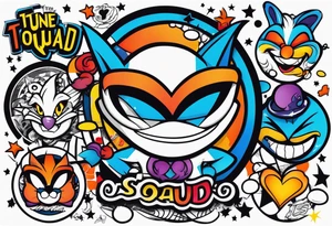 tune squad tattoo idea