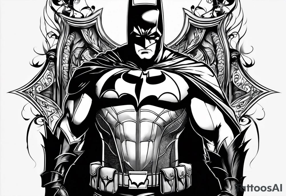 Batman starring tattoo idea