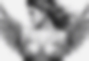 Underboob tattoo that follows the shape of the boob tattoo idea