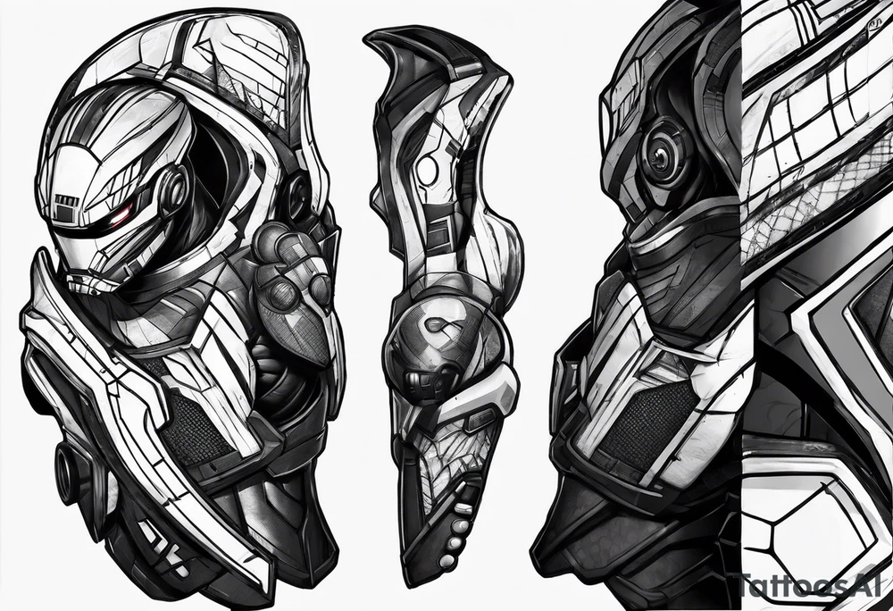 mass effect n7 tattoo idea