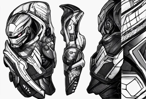 mass effect n7 tattoo idea