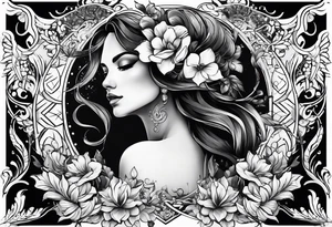 V style tattoo tattoo idea