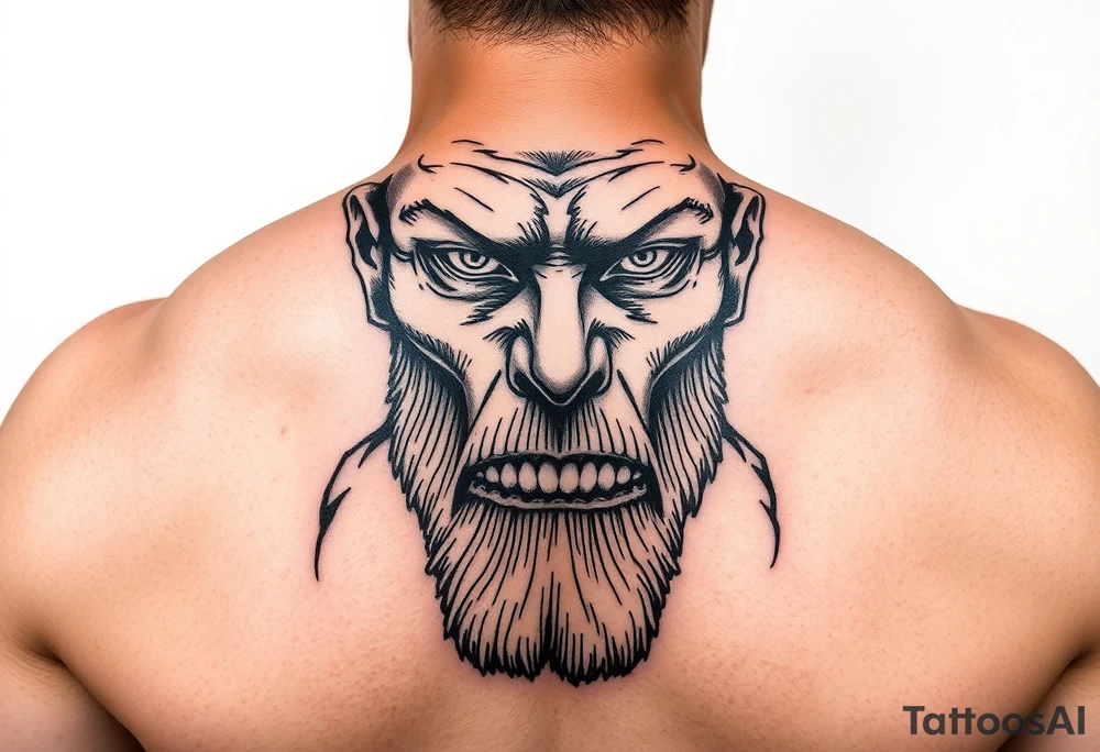 Face shot for platos tattoo idea