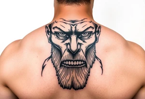 Face shot for platos tattoo idea