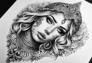 Býk, mocný, velky tattoo idea