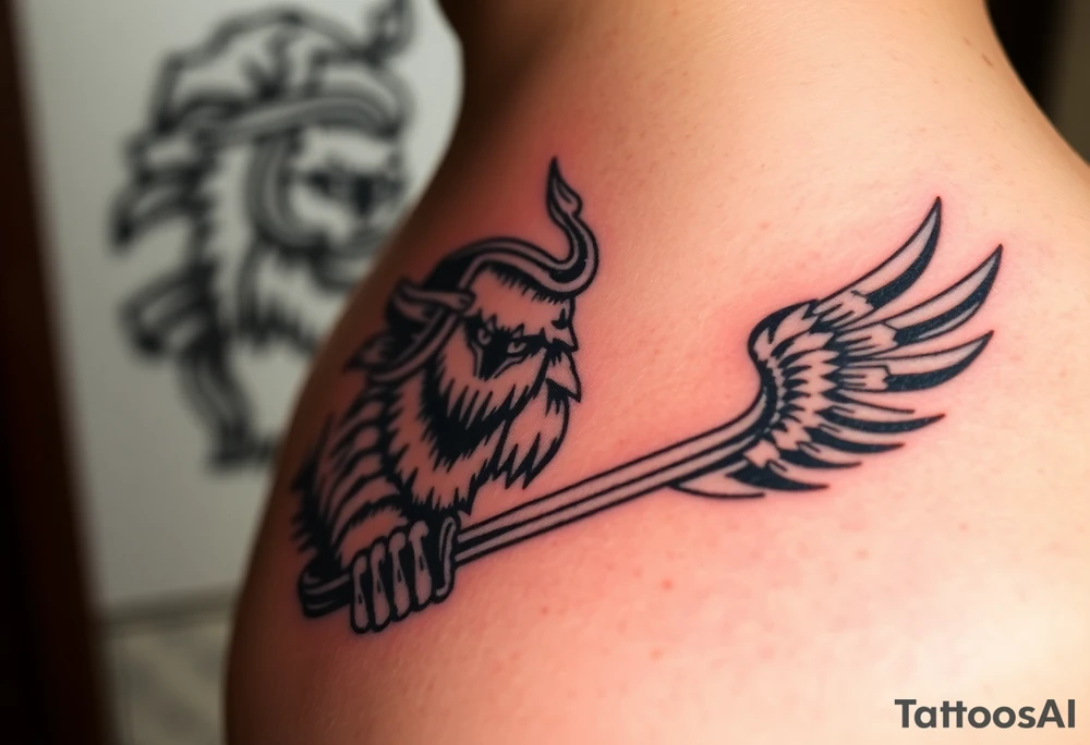 warrior tattoo idea