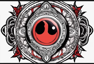 Tatto from Itachi with his mangekyou sharingan tattoo idea