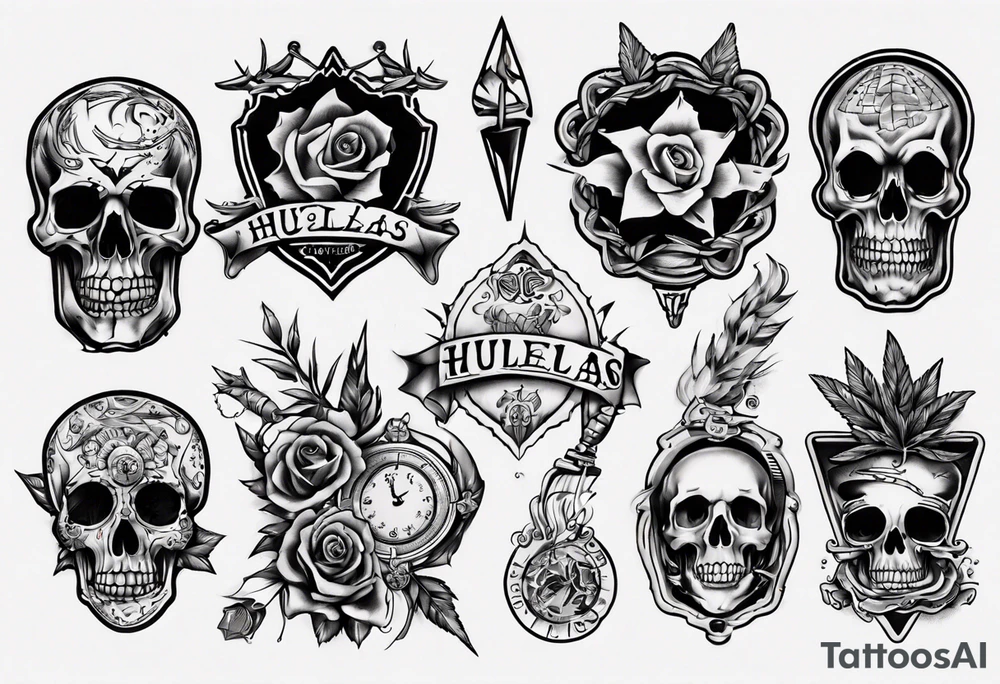 huellas tattoo idea