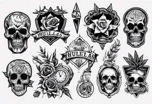 huellas tattoo idea